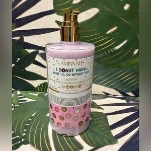 Aminnah Donut Scented Lotion Brand New 8oz big bottle
